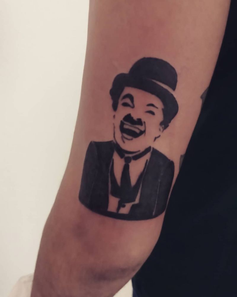 30 Unique Charlie Chaplin Tattoos You Can Copy