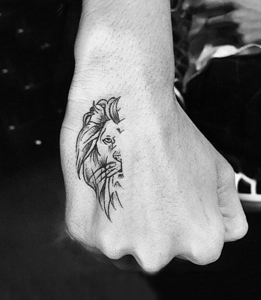 30 Pretty Half Lion Tattoos You Must Try