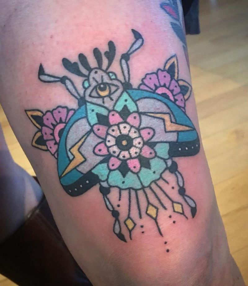 30 Unique June Bug Tattoos for Your Inspiration Style VP