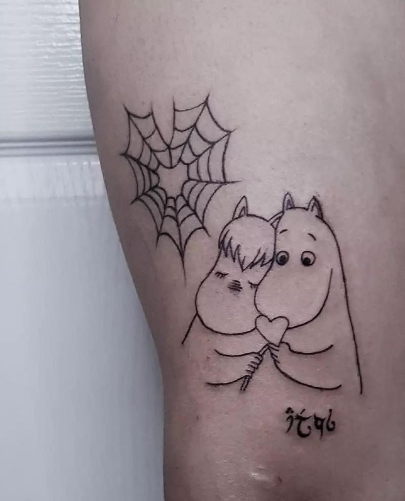 30 Cute Moomin Tattoos You Must Love