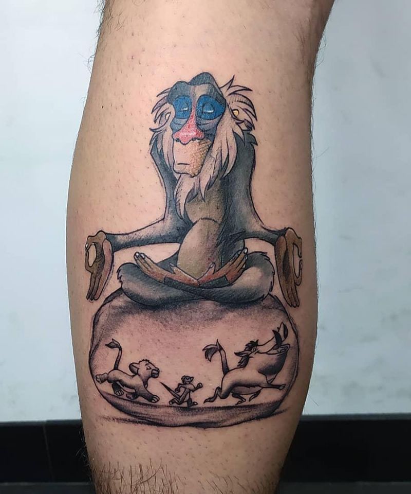 30 Unique Rafiki Tattoos You Must Try