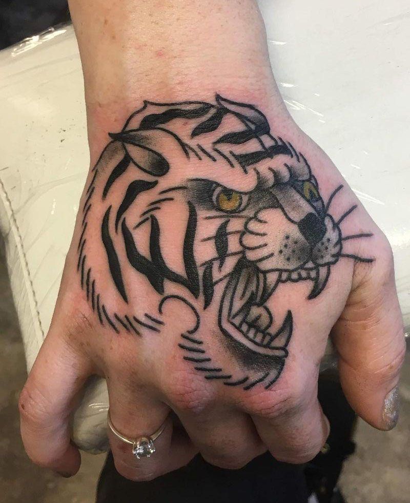 30 Pretty White Tiger Tattoos You Can Copy