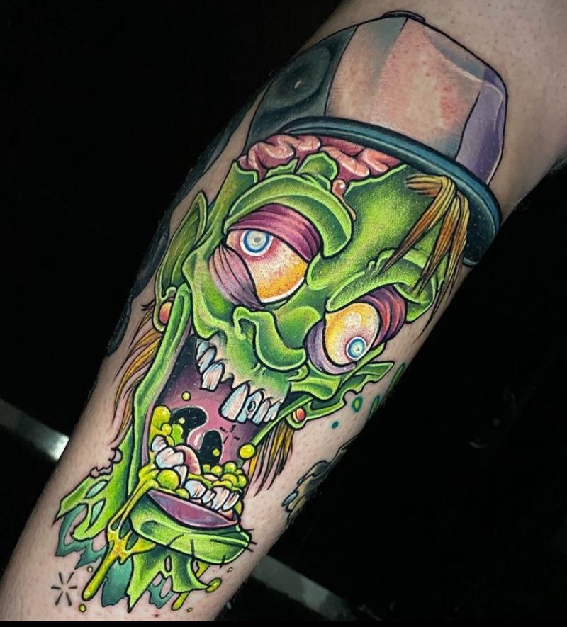 30 Unique Zombie Tattoos You Can Copy