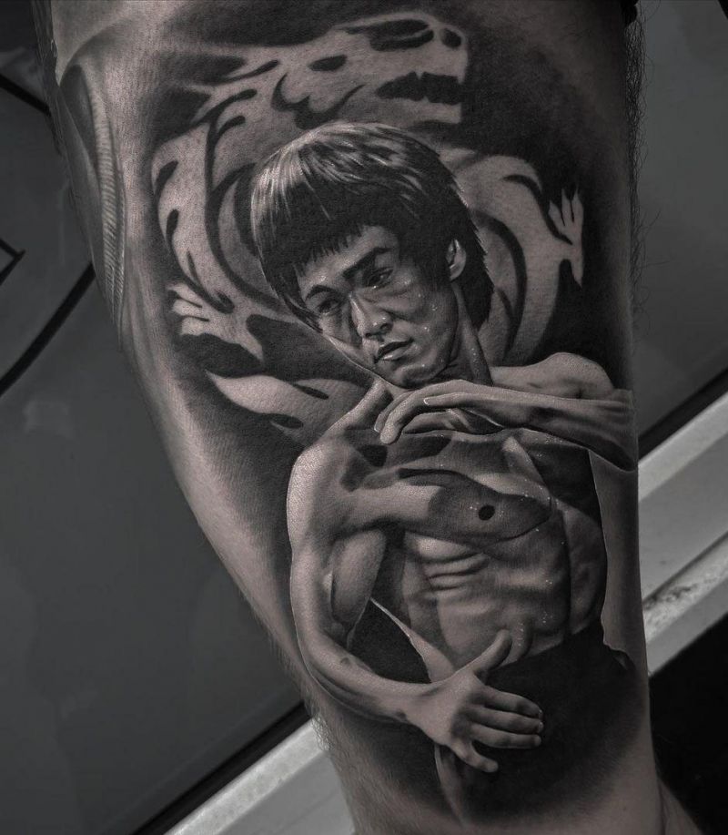 30 Unique Bruce Lee Tattoos You Must Love