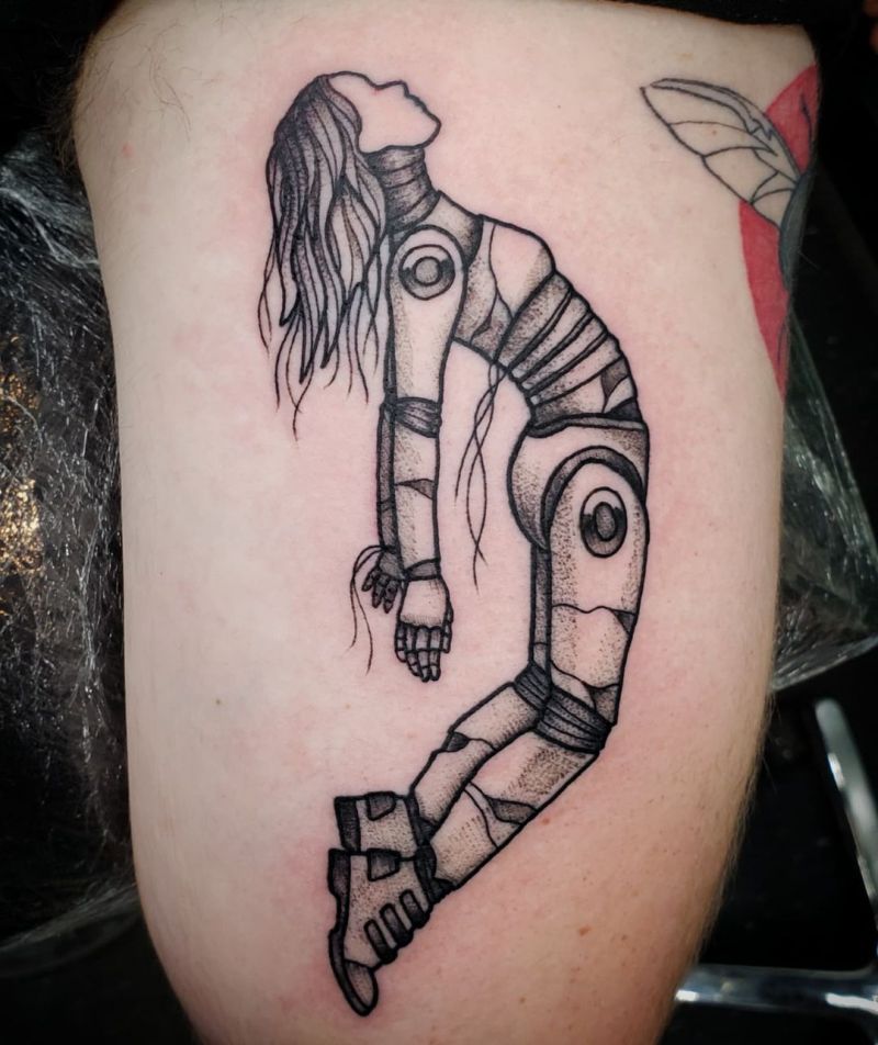 30 Unique Cyborg Tattoos You Will Love