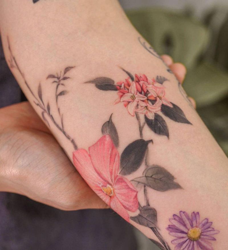 10+ Unique Daphne Flower Tattoos You Can Copy