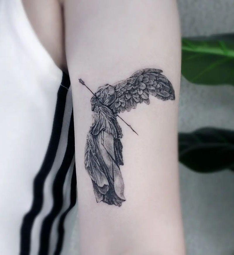 30 Gorgeous Nike Goddess Tattoos You Must See