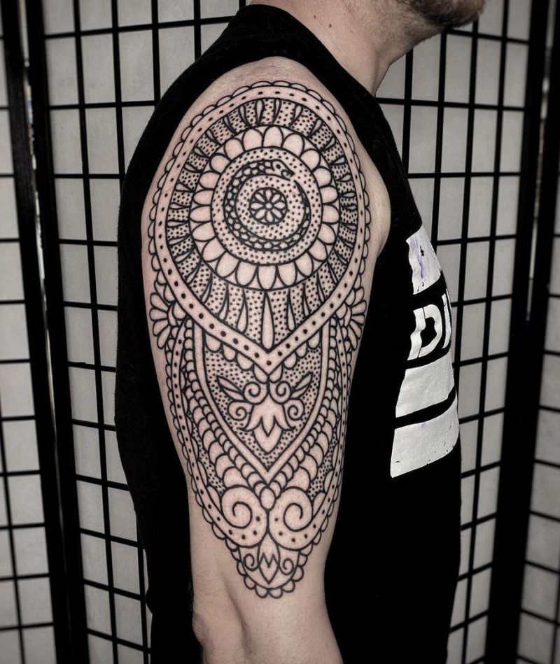 30 Unique Paisley Tattoos for Your Inspiration