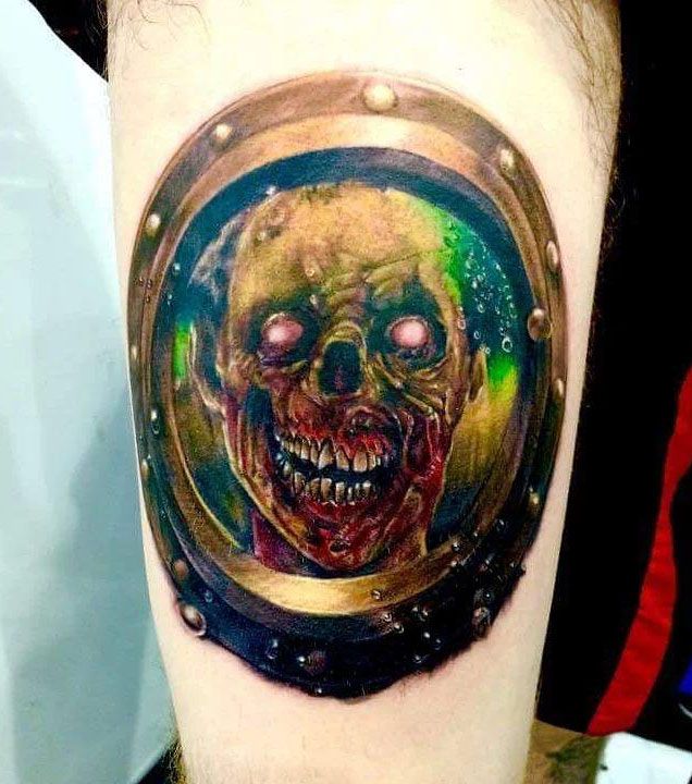 30 Unique Zombie Tattoos You Can Copy