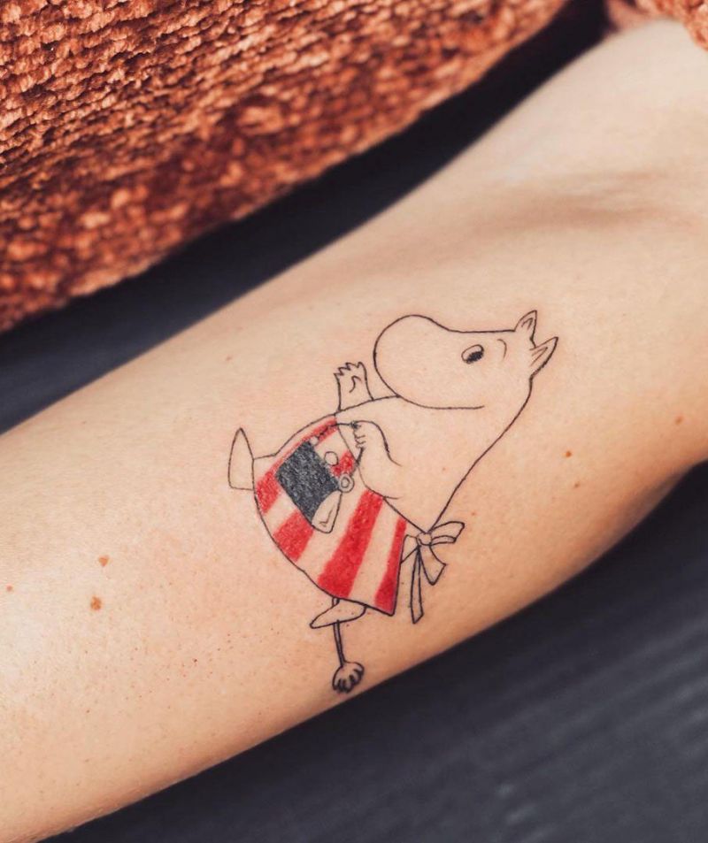 30 Cute Moomin Tattoos You Must Love