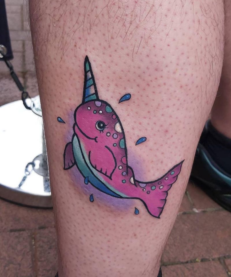 30 Unique Narwhal Tattoos You Must Love