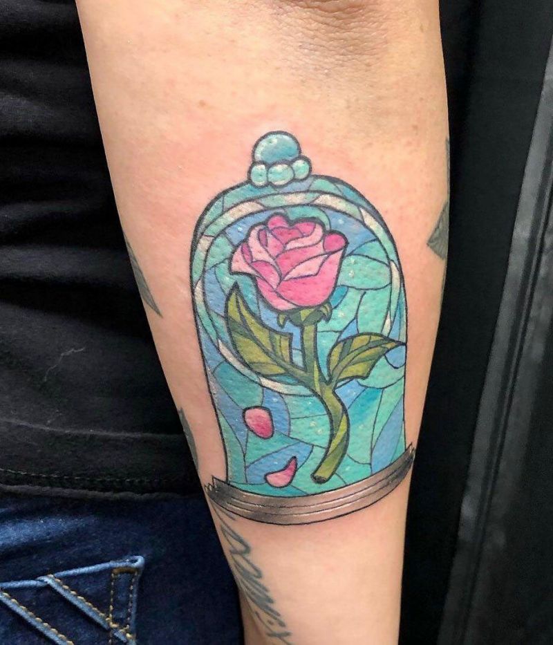 30 Unique Stained Glass Tattoos You Must Try