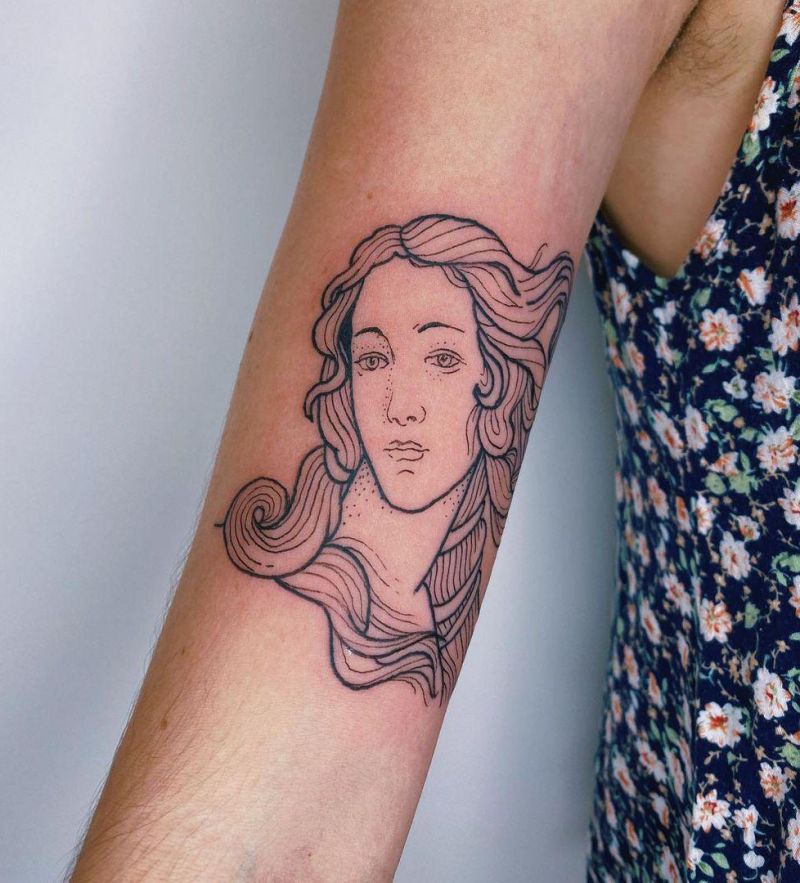 30 Pretty Venus Tattoos You Will Like to Try