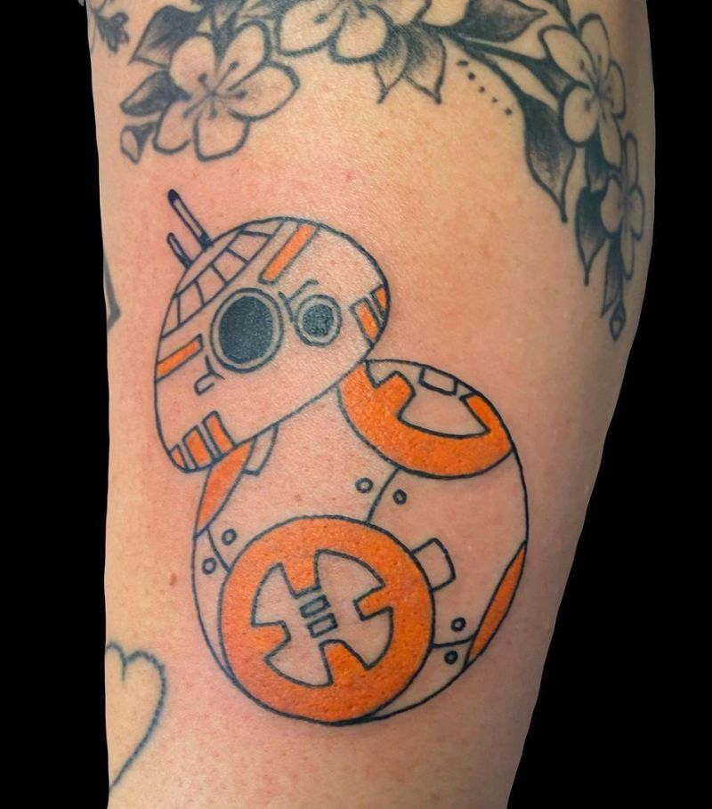 30 Pretty BB8 Tattoos You Must Try