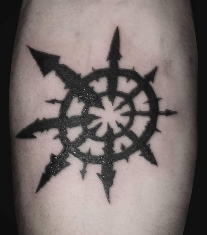 30 Unique Chaos Star Tattoos You Will Love