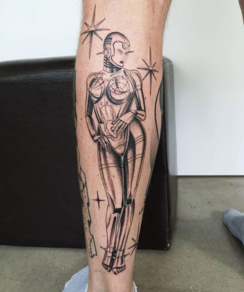 30 Unique Cyborg Tattoos You Will Love