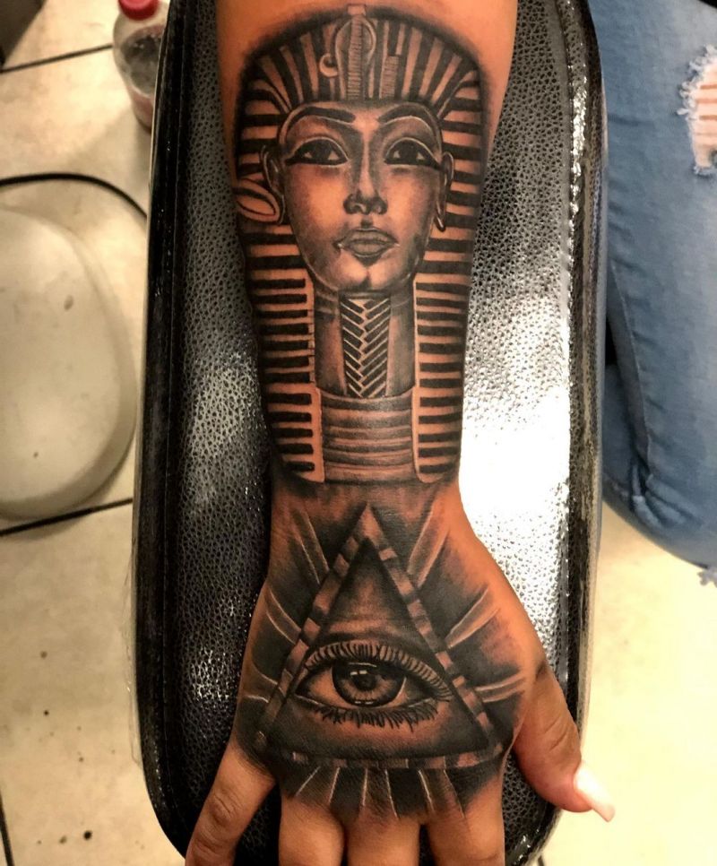 30 Unique King Tut Tattoos You Must Try