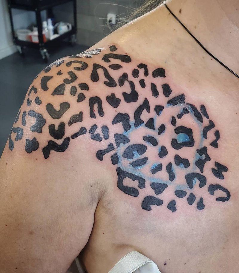 30 Pretty Leopard Print Tattoos You Can Copy