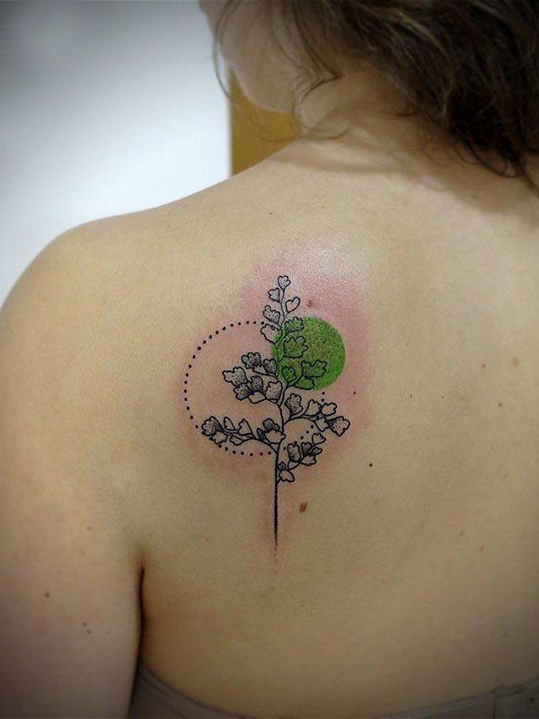 30 Pretty Maidenhair Fern Tattoos You Must Love