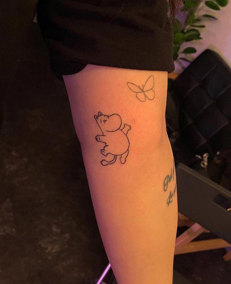 30 Cute Moomin Tattoos You Must Love