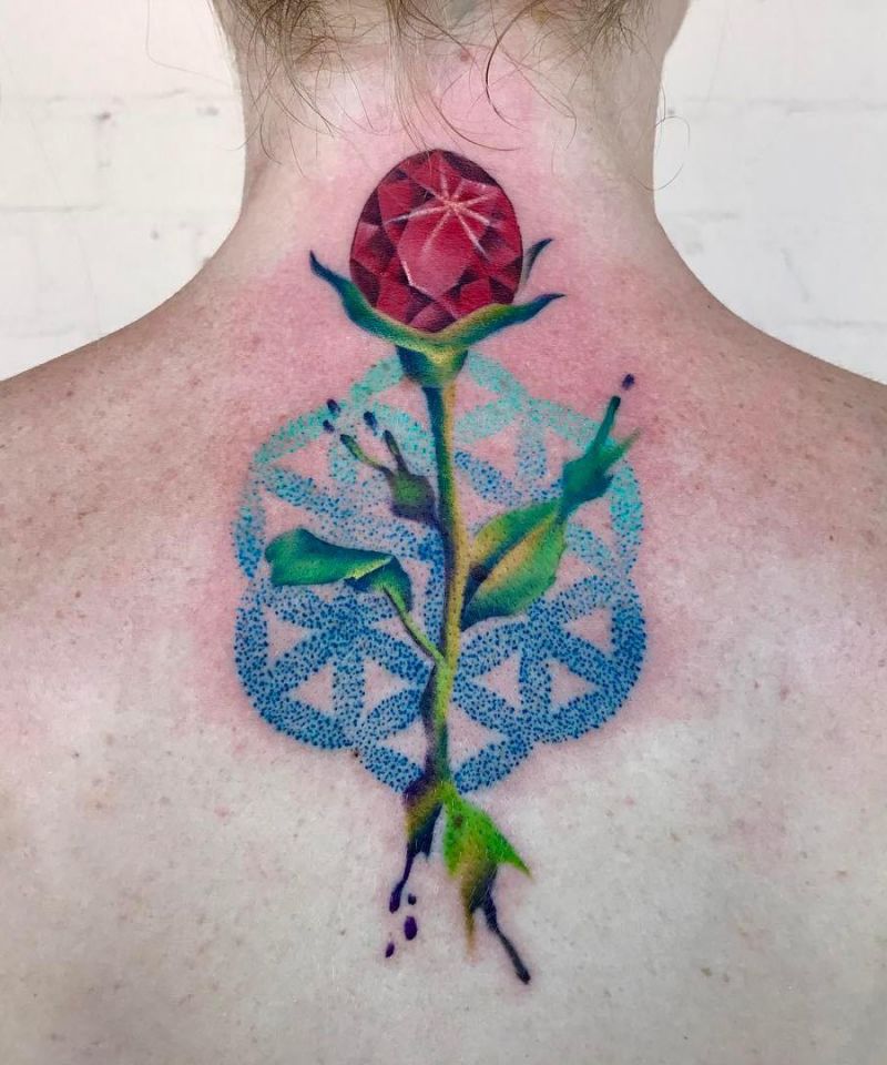 30 Pretty Ruby Tattoos You Must Try