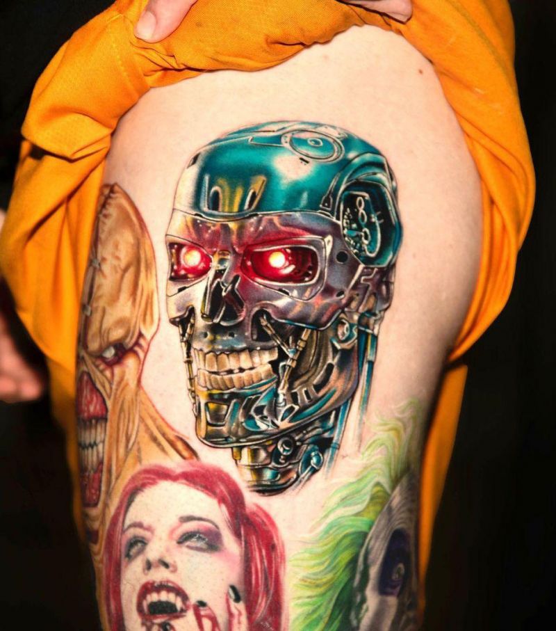 30 Unique Terminator Tattoos for Your Inspiration