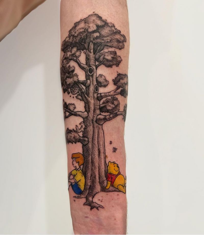 30 Cute Winnie The Pooh Tattoos You Must Try