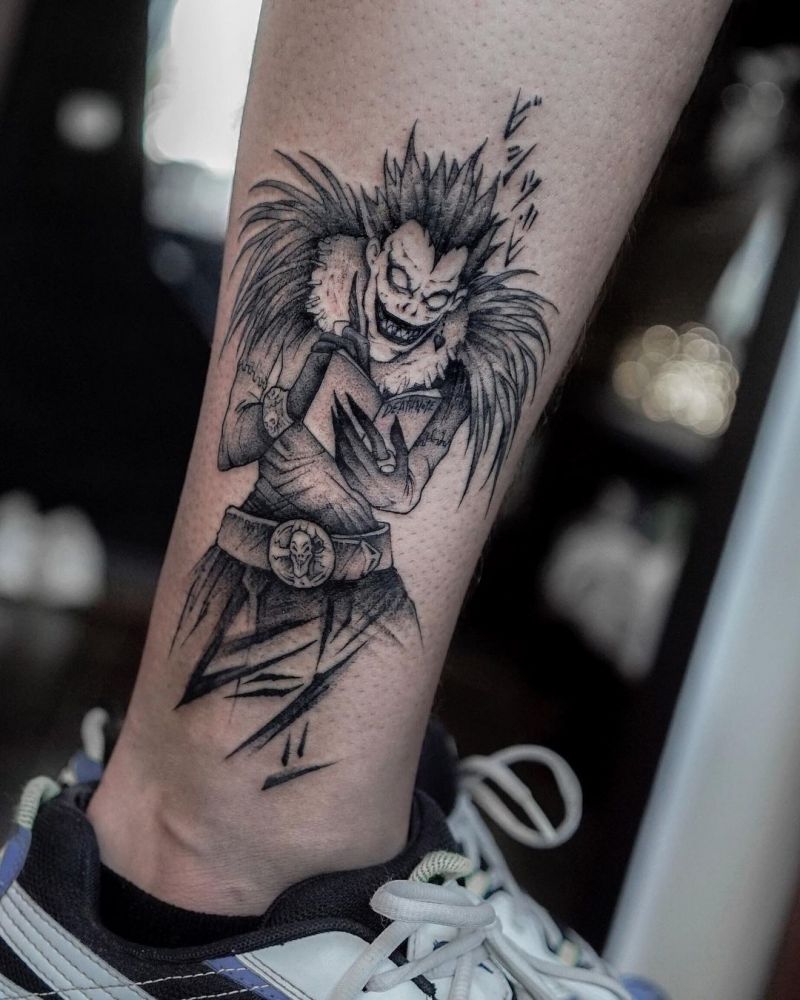 30 Unique Deathnote Tattoos You Must Love