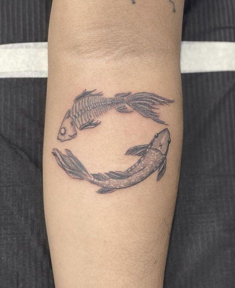 30 Unique Fishbone Tattoos You Can Copy