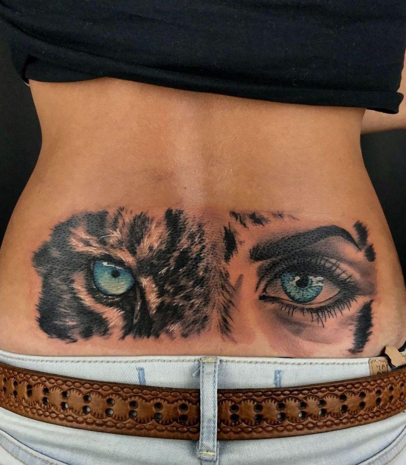 30 Unique Half Face Tattoos You Can Copy