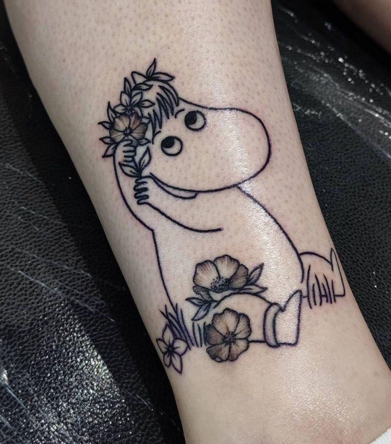 30 Cute Moomin Tattoos You Must Love