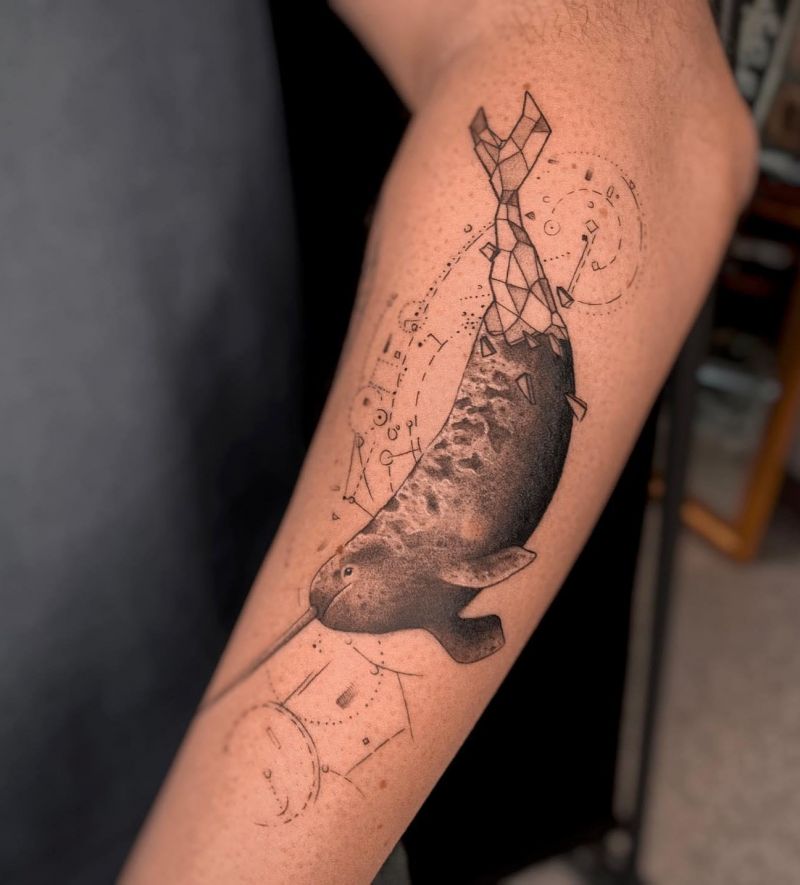 30 Unique Narwhal Tattoos You Must Love