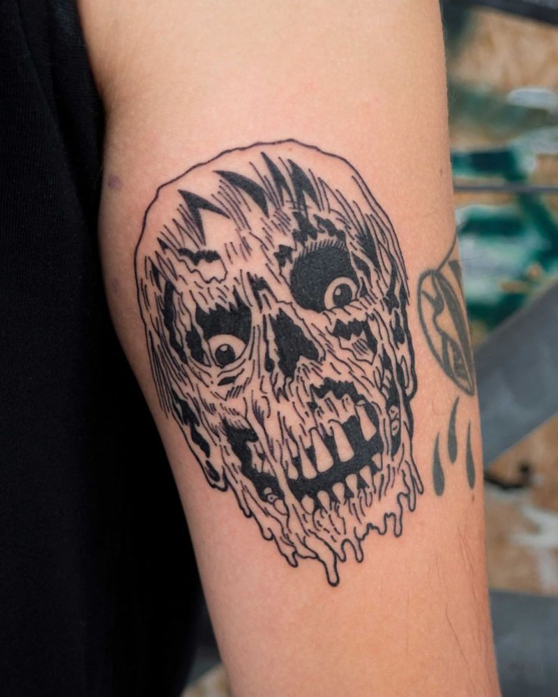 30 Unique Zombie Tattoos You Can Copy