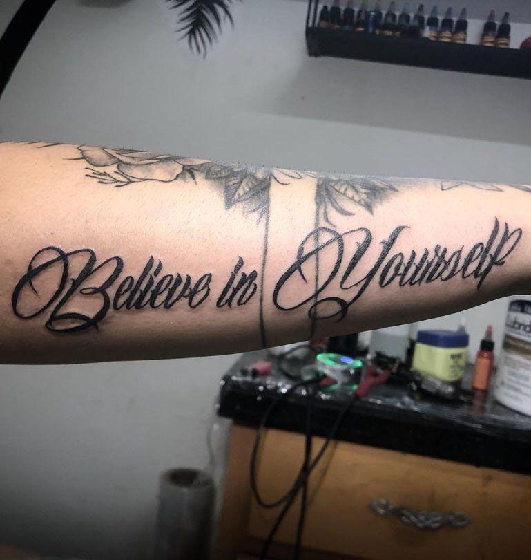 30 Great Believe in Yourself Tattoos You Want to Try