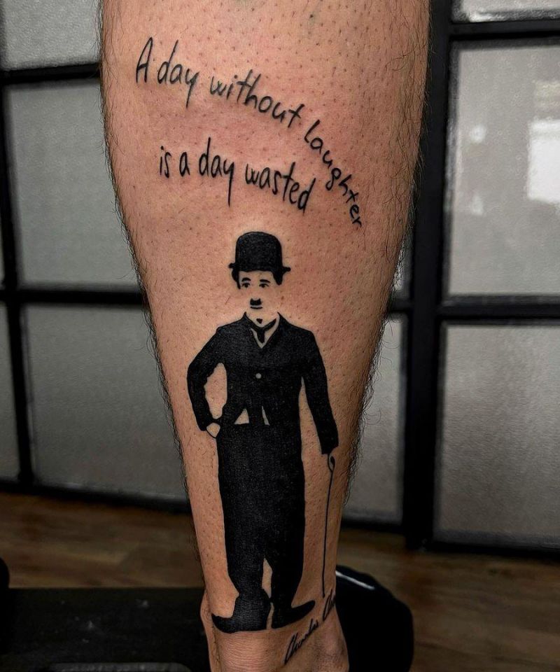 30 Unique Charlie Chaplin Tattoos You Can Copy