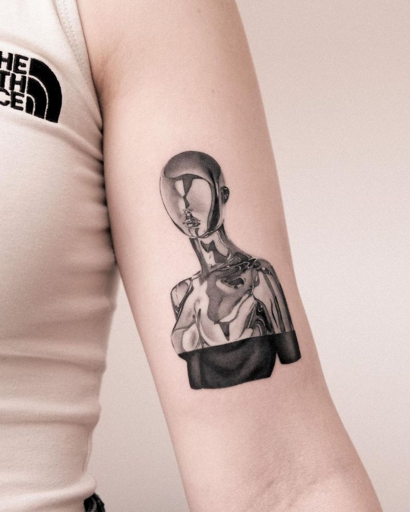 30 Unique Chrome Tattoos You Must Love