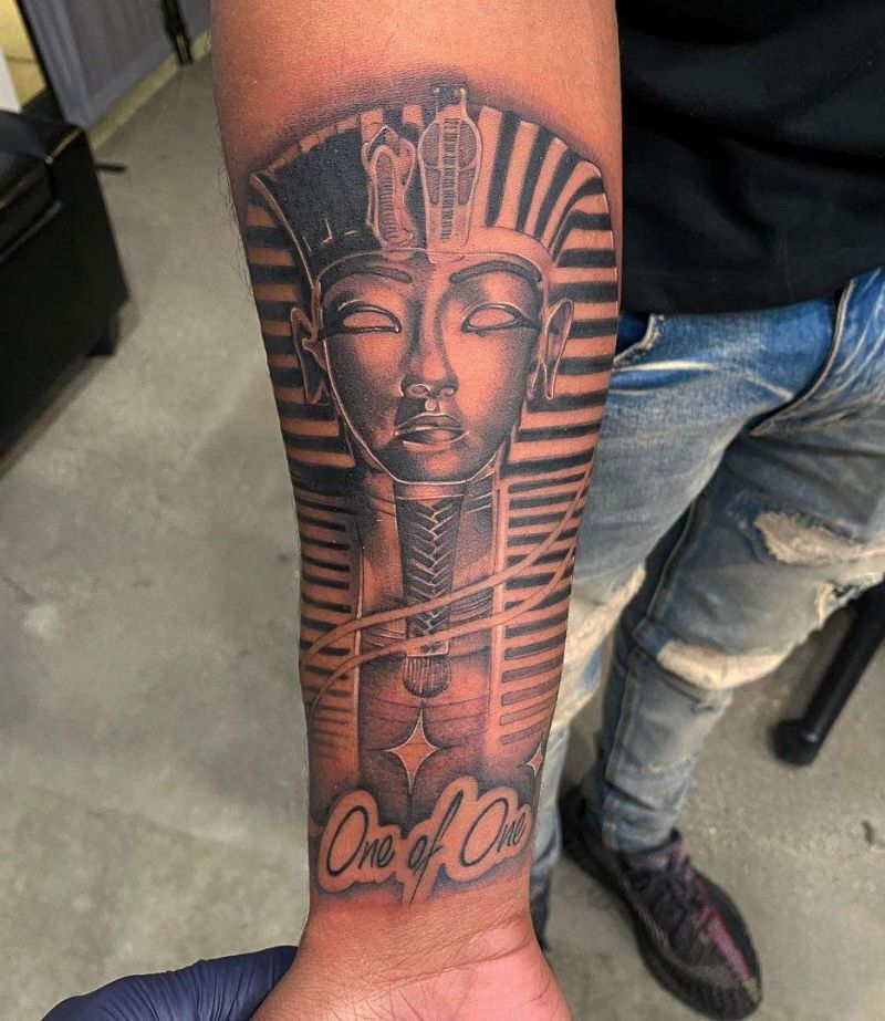 30 Unique King Tut Tattoos You Must Try