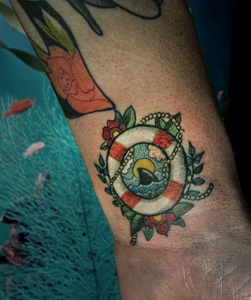 20+ Unique Lifebuoy Tattoos You Can Copy