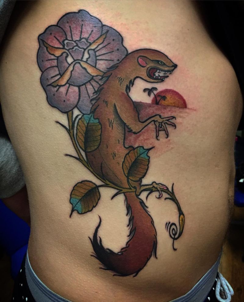 30 Unique Mongoose Tattoos You Can Copy