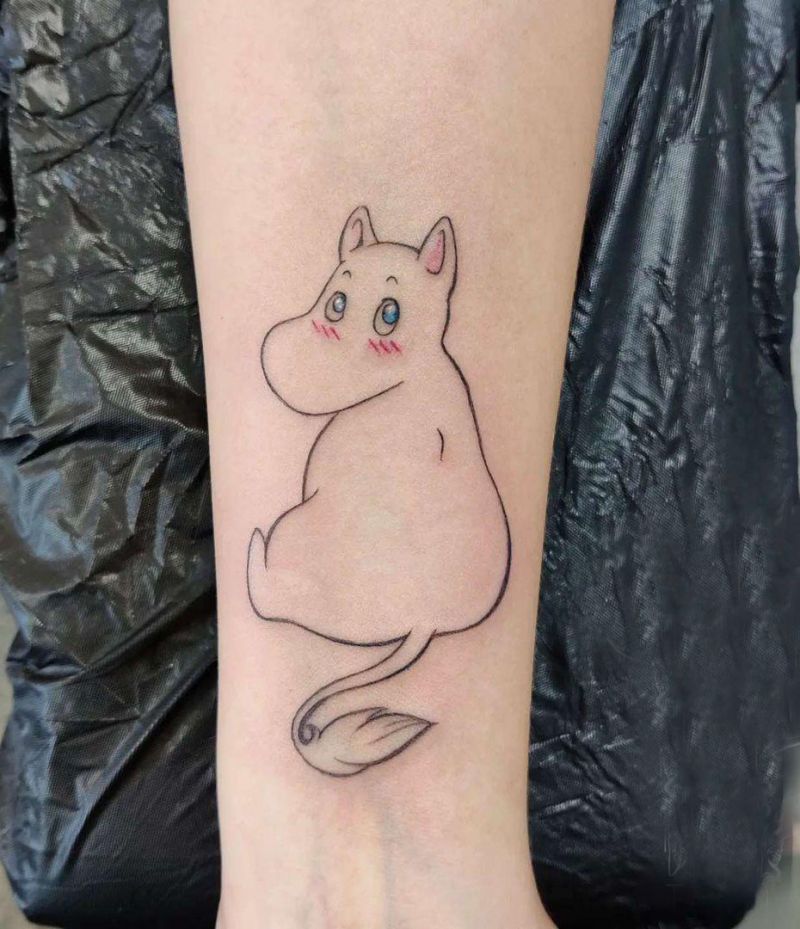 30 Cute Moomin Tattoos You Must Love