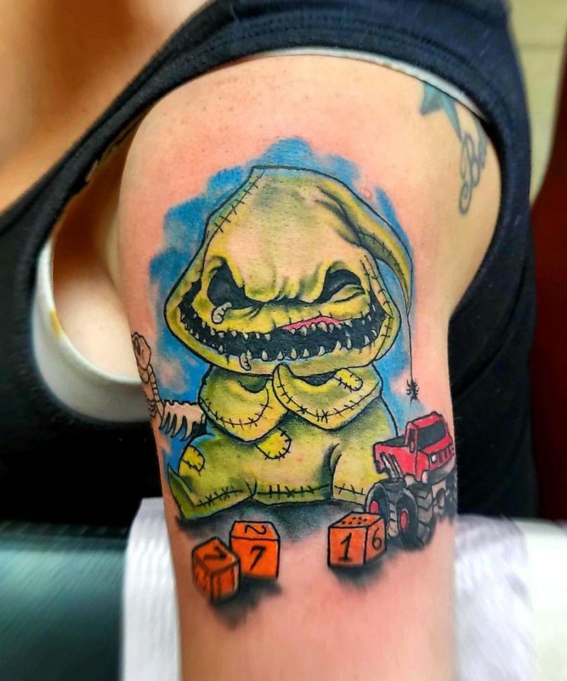 30 Unique Oogie Boogie Tattoos You Can't Miss