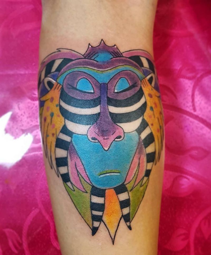 30 Unique Rafiki Tattoos You Must Try