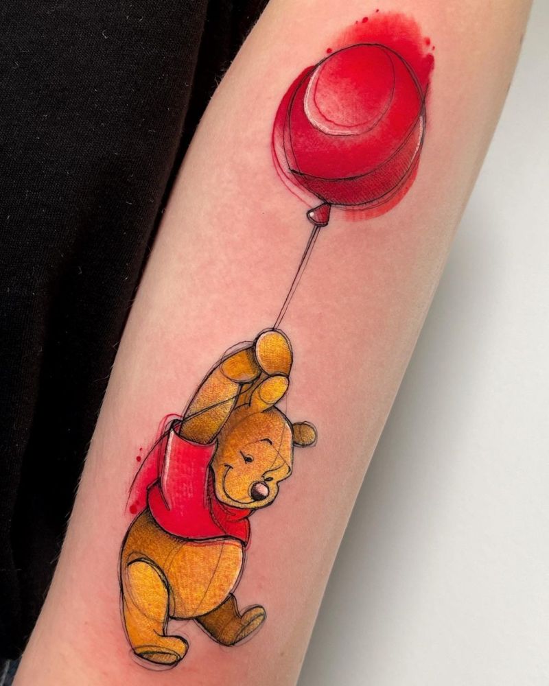 30 Cute Winnie The Pooh Tattoos You Must Try