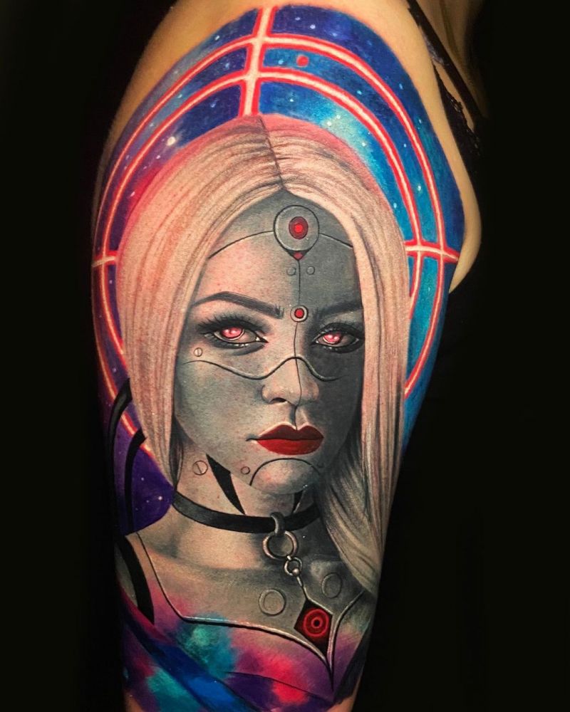 30 Unique Cyborg Tattoos You Will Love