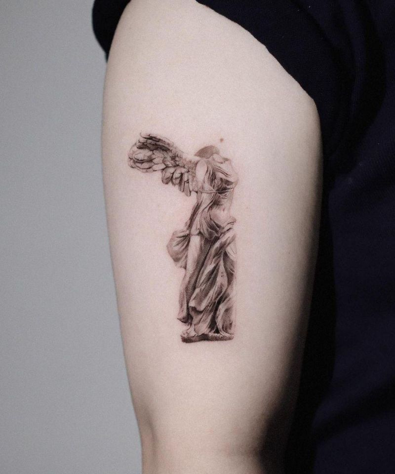 30 Gorgeous Nike Goddess Tattoos You Must See