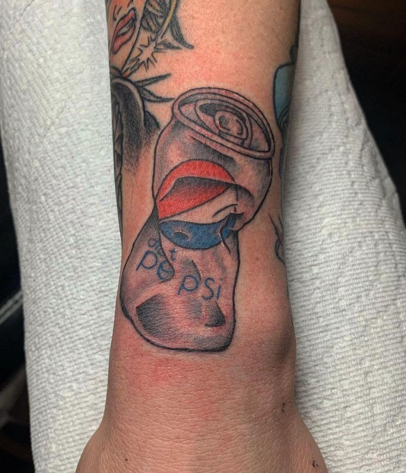 30 Pretty Pepsi Tattoos You Must Try