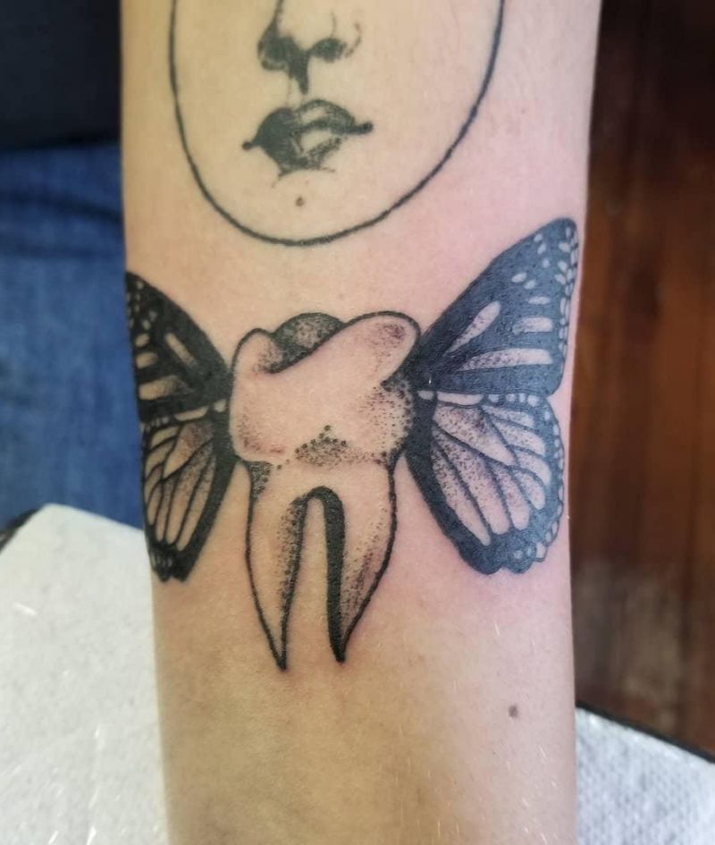 30 Unique Tooth Fairy Tattoos You Must Love