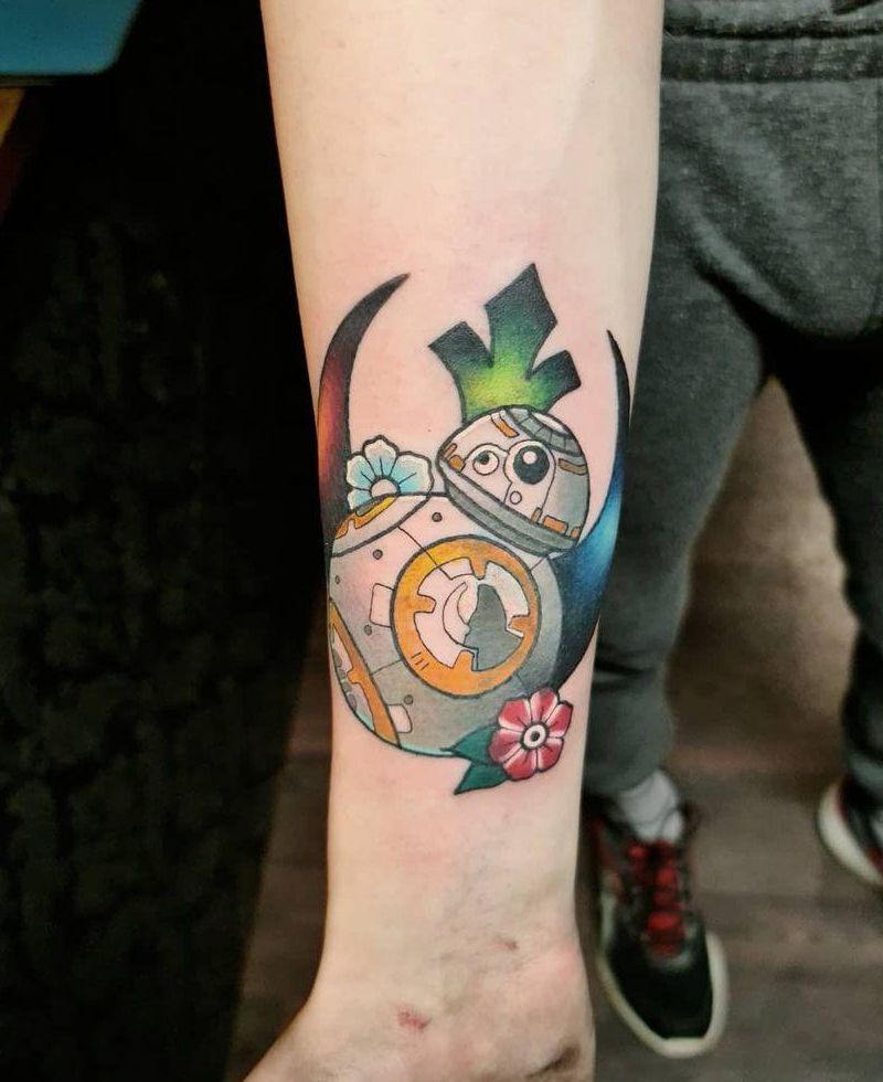 30 Pretty BB8 Tattoos You Must Try