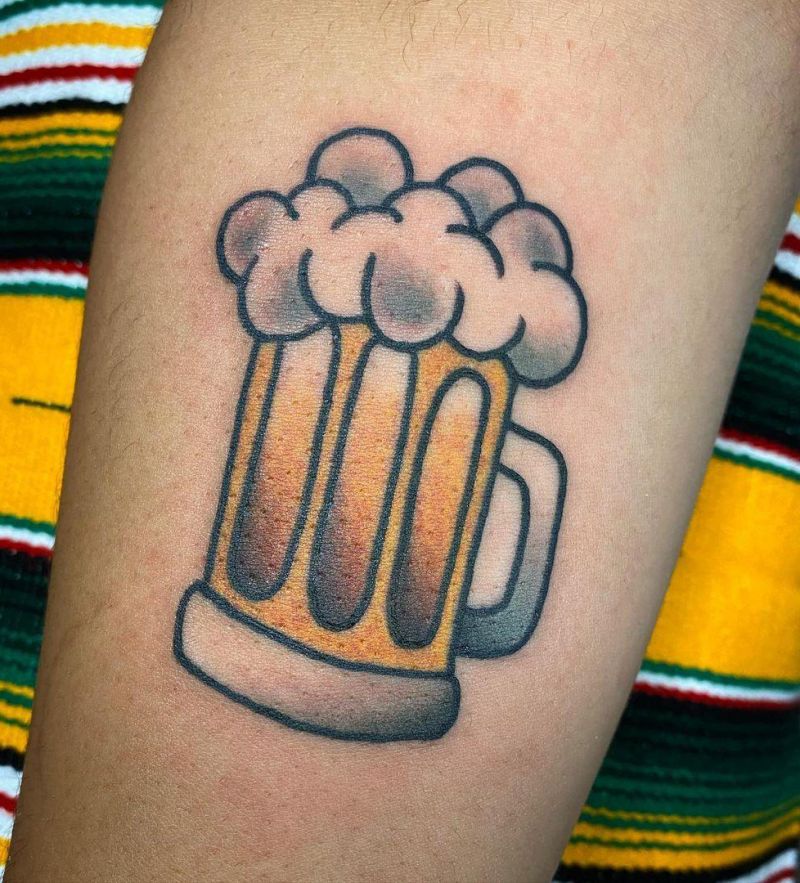 30 Unique Beer Tattoos You Can Copy