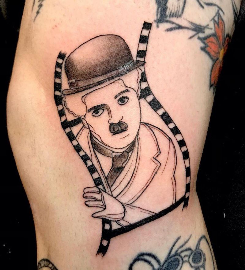 30 Unique Charlie Chaplin Tattoos You Can Copy